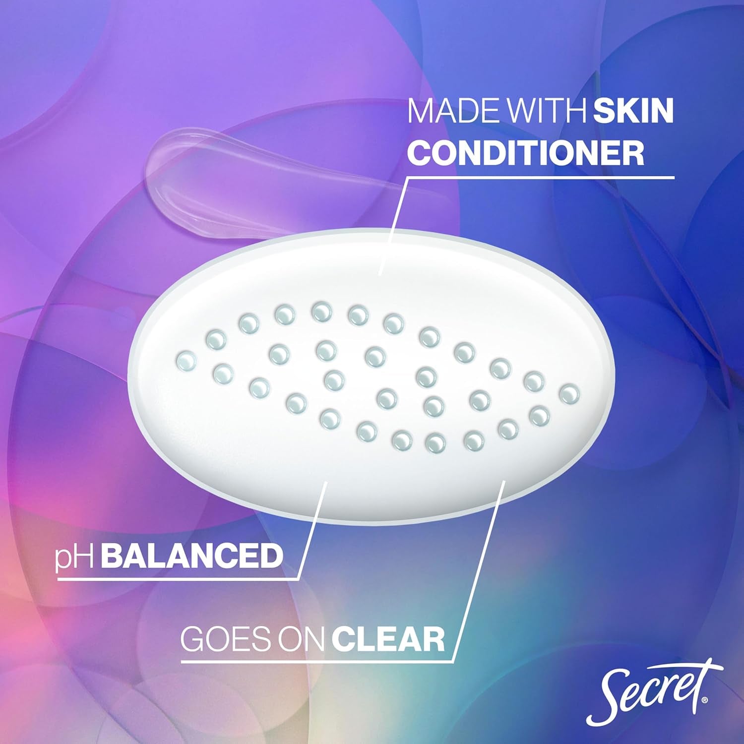 Fresh Clear Gel Antiperspirant and Deodorant for Women, Coconut Scent, 2.6 Oz